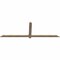 Ekena Millwork Eugene Smooth Timber Gable Bracket, Douglas Fir, 84"W x 28"H x 1 1/2"D x 3 1/2"F, 8/12 Pitch GBW084X28X0204EUG00SDF - alternate 2